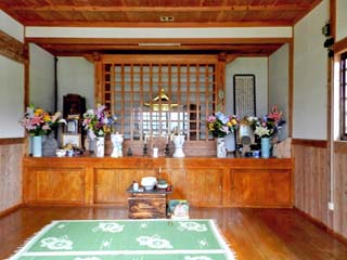 クリックすると「十三仏さまの鎮座説明」が表示(600x450)されます